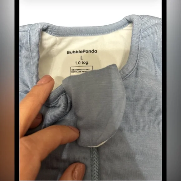 Bubble Panda Rayon Made from Bamboo Toddler Sleep Sack Size Large G6 - Picture 7 of 7